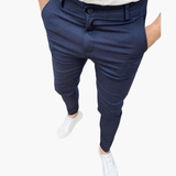 Men's Slim Fit Jogging Pants - Black Casual Pants