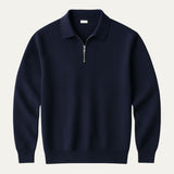 The Wexham Knit Quarter Zip Sweater for Men