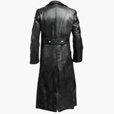Men's coat with double-breasted front