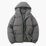 Women's Hooded Jacket with Zipper and Side Pockets