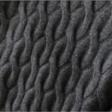 The Brookcrest Men's Warm Winter Cable Knit Crewneck Sweater