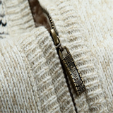 The Canazei Men’s Winter Zip Up Hooded Knit Jacket