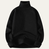 The Aosta Men’s Soft Knit Warm Turtleneck Sweater
