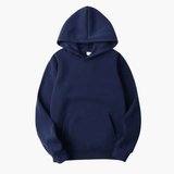 Women’s Fitted Hoodie with Adjustable Hood and Ribbed Hem