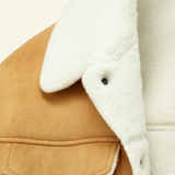 The Wrexham Men’s Shearling Vintage Leather Jacket
