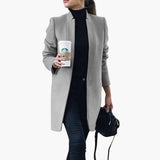 Women’s Trench Coat with Side Pockets