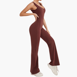 Wide Leg Jumpsuit for Women – Form-Fitting & Elegant