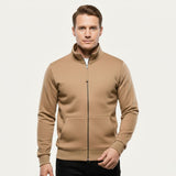 The Carmarthen Men’s Zip Up Casual Cotton Jacket with Pockets
