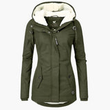 Women’s Winter Coat with Inner Layer and Pockets