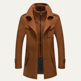 The Somerset Men's Elegant Winter Wool Blend Coat