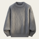 The Lakefield  Men’s Casual Soft O Neck Warm Knitted Sweater