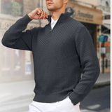 The Oviedo Men’s Trendy Winter Warm Half Zip Knitted Sweater