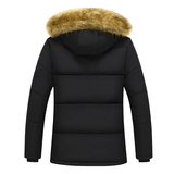 The Napoli Men’s Windproof Fleece Lined Hooded Winter Jacket