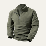 The Montrose Men's Casual Quarter Zip Sherpa Pullover