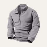 The Montrose Men's Casual Quarter Zip Sherpa Pullover