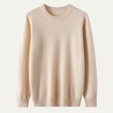 The Cascais Men’s Trendy Merino Wool O Neck Winter Sweater