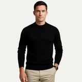 The Cattolica Men’s Classic Plain Knit Crew Neck Sweater