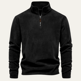 The Harrington Men’s Casual Lightweight Quarter Zip Sweater