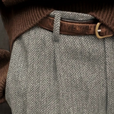The Fairchild Men's Elegant Tailored High Waist Pleated Pants
