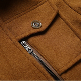 The Ellendale Stylish  Wool Blend Long Winter Business Overcoat