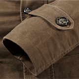 The Appiano Men’s Winter Wool Coat with Plaid Lining and Double Breasted Design