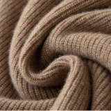 The Faircrest Merino Wool Quart Zip Cashmere Sweater