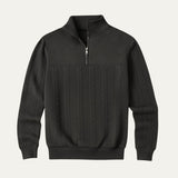 The Amalfi Half Zip Cable Knit Sweater for Men
