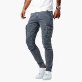 Men’s Cargo Jeans with Stretch and Pockets