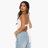 Lace One Shoulder Top for Women – Asymmetrical Trend Look