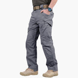 Men’s Cargo Pants with Zipper and Pockets