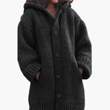 Women’s Hooded Cardigan with Long Cut