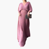 Elegant Dress – Women's Maxi Length Wedding Guest Dress