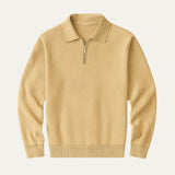 The Wexham Knit Quarter Zip Sweater for Men