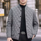 The Springdale Men’s Thick Padded Quilted Winter Jacket with Warm Fleece Lining