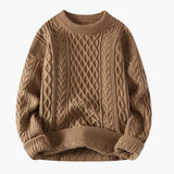 Casual Men's Knit Sweater – Warm & Stylish in Winter