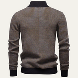The Conwy Men's Quarter Zip Warm Winter Sweater