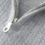 The Valladolid Men’s Winter Cashmere Quarter Zip High Collar Knit Sweater
