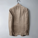 The Ellwood Men’s Casual  Slim Fit Corduroy Blazer Suit Jacket