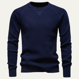 The Anglesey Men's Casual Knitted Crew Neck Sweater
