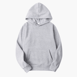 Women’s Fitted Hoodie with Adjustable Hood and Ribbed Hem