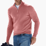 Men's Zip Pullover – Stylish & Comfortable for Leisure