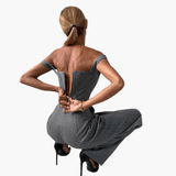 Pantsuit with Corset Blazer for Women – Tailored and Elegant