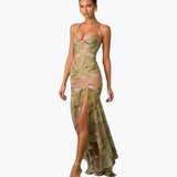 Pleated Wrap Dress with Print - Women's Fashion for Every Occasion