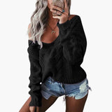 Women's Oversized Sweater with Long Sleeves