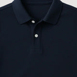 The Santorini Men's Timeless Navy Blue Polo