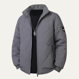 The Cresthill Men’s  Quilted Fleece Lined Warm Winter Jacket