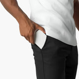 Men’s Stretch Chinos with Elastic Waistband and Slim Legs