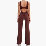 Wide Leg Jumpsuit for Women – Form-Fitting & Elegant