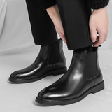 The Brookshire Lane Men’s Stylish Modern Pointed Chelsea Ankle Shoes