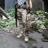 Men’s Cargo Pants with Zipper and Pockets